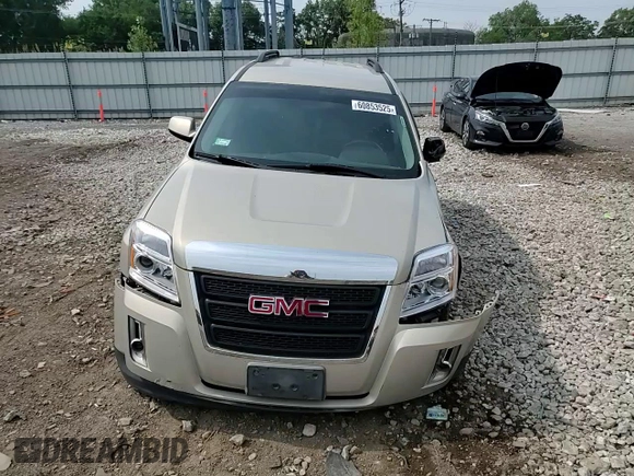 2011 GMC Terrain SLE-2 with VIN 2CTFLTECXB6292812, listed as a Copart auction lot 60853525 with Not provided miles and Salvage title. Bid and sale history available at DreamBid. Image 14.