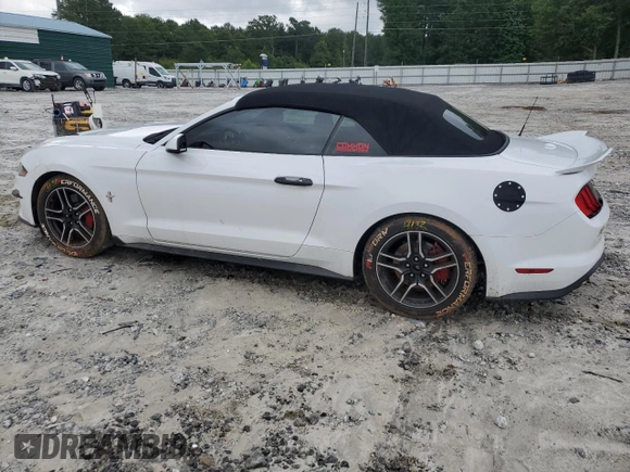 2020 Ford Mustang EcoBoost z VIN 1FATP8UH7L5137828, wystawiony jako Copart lot #60939205 z przebiegiem 107 477 mil mil oraz Szkoda całkowita • Salvage title. Historia ofert i sprzedaży dostępna na DreamBid. Obrazek 2.