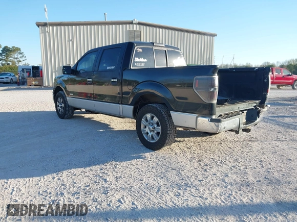 2012 Ford F-150 XL with VIN 1FTFW1CT3CFA80724, listed as a IAAI auction lot 41892848 with 203,530 mi miles. Bid and sale history available at carsss.com. Image 3.