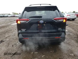 2021 Toyota RAV4 Hybrid LE with VIN JTMB6RFV5MD043228, listed as a Copart auction lot 71969783 with 28,532 mi miles and Salvage Title. Bid and sale history available at carsss.com. Image 6.
