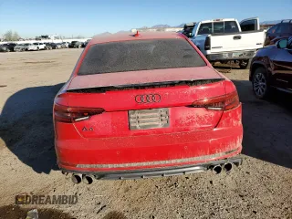 2017 Audi A4 Premium Plus with VIN WAULNAF42HN013844, listed as a Copart auction lot 88176795 with 0 mi miles and Clean Title. Bid and sale history available at carsss.com. Image 6.