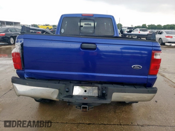 2004 Ford Ranger XL Fleet with VIN 1FTZR45E14PA00112, listed as a Copart auction lot 57407575 with 199,718 mi miles and Salvage title. Bid and sale history available at DreamBid. Image 6.