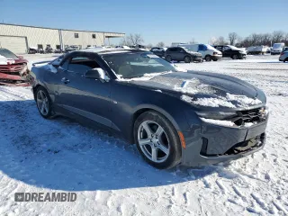 2020 Chevrolet Camaro 1LT with VIN 1G1FB3DS0L0116538, listed as a Copart auction lot 45168625 with 0 mi miles and Non Repairable. Bid and sale history available at carsss.com. Image 4.