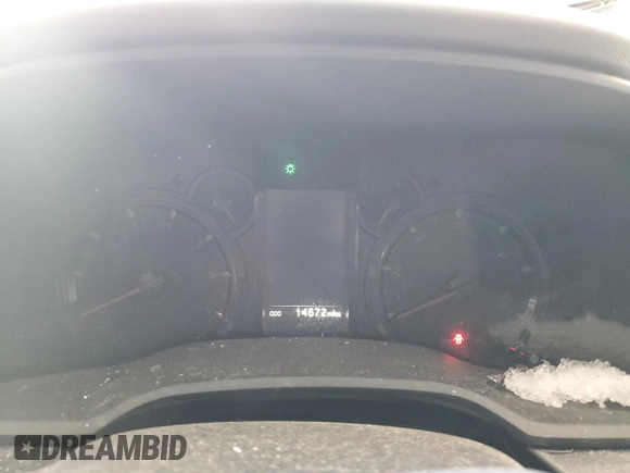 2024 Toyota 4Runner SR5 with VIN JTEEU5JR1R5313865, listed as a Copart auction lot 42322245 with 14,672 mi miles and Salvage title. Bid and sale history available at DreamBid. Image 9.