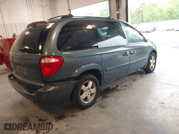 2006 Dodge Caravan SXT z VIN 1D4GP45R16B528722, wystawiony jako IAAI lot #42361803 z przebiegiem 282 828 mil mil oraz . Historia ofert i sprzedaży dostępna na DreamBid. Obrazek 4.