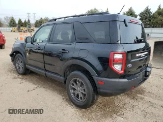 2023 Ford Bronco Sport Big Bend z VIN 3FMCR9B64PRD00235, wystawiony jako Copart lot #53179885 z przebiegiem 28 439 mil mil oraz Szkoda całkowita • Salvage title. Historia ofert i sprzedaży dostępna na DreamBid. Obrazek 2.