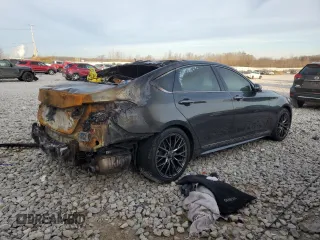 2018 Genesis G80 Sport with VIN KMHGN4JB4JU265534, listed as a Copart auction lot 80457684 with Not Provided miles and Clean Title. Bid and sale history available at DreamBid. Image 3.
