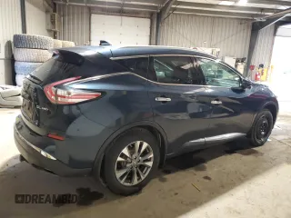 2017 Nissan Murano SL with VIN 5N1AZ2MH7HN125383, listed as a Copart auction lot 49616795 with 99,018 mi miles and Salvage Title. Bid and sale history available at carsss.com. Image 3.
