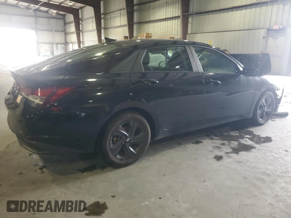 2021 Hyundai Elantra SEL z VIN 5NPLM4AG7MH003345, wystawiony jako Copart lot #56551285 z przebiegiem 76 675 mil mil oraz Szkoda całkowita • Salvage title. Historia ofert i sprzedaży dostępna na DreamBid. Obrazek 3.