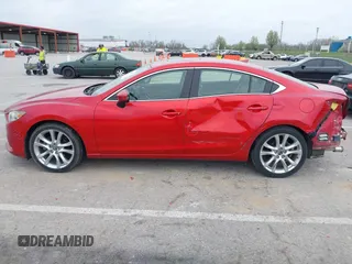 2015 Mazda 6 i Touring with VIN JM1GJ1V5XF1213756, listed as a IAAI auction lot 41943777 with 105,736 mi miles and . Bid and sale history available at carsss.com. Image 15.