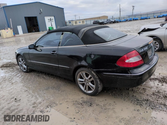 2008 Mercedes-Benz CLK-Class 3.5L with VIN WDBTK56F38T094013, listed as a Copart auction lot 87415254 with 115,810 mi miles and Clean Title. Bid and sale history available at carsss.com. Image 2.