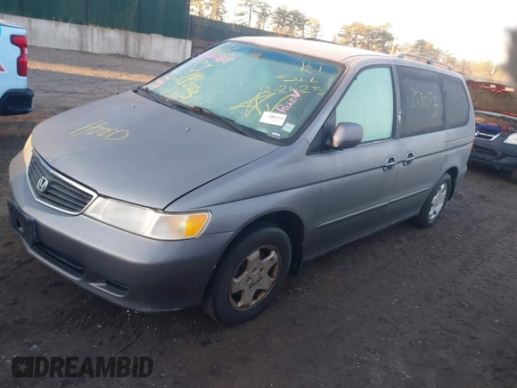 2000 Honda Odyssey EX with VIN 2HKRL1869YH599119, listed as a IAAI auction lot 41774615 with Not Provided miles and . Bid and sale history available at DreamBid. Image 2.