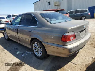 2003 BMW 5 Series 525iA with VIN WBADT43453G034099, listed as a Copart auction lot 71457414 with 0 mi miles and Salvage Title. Bid and sale history available at carsss.com. Image 2.