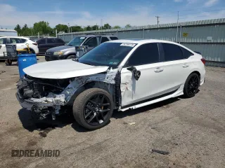 2024 Honda Civic Si z VIN 2HGFE1E58RH471829, wystawiony jako Copart lot #56796275 z przebiegiem 15 243 mil mil oraz Szkoda całkowita • Salvage title. Historia ofert i sprzedaży dostępna na DreamBid. Obrazek 1.