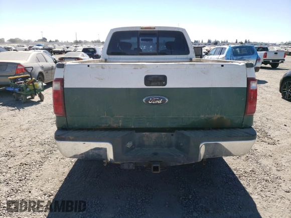 2008 Ford F-250 with VIN 1FTSF20RX8ED58030, listed as a Copart auction lot 74563714 with 278,531 mi miles and Clean title. Bid and sale history available at DreamBid. Image 6.