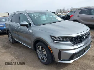 2023 Kia Sorento EX z VIN KNDRHDLG6P5209630, wystawiony jako IAAI lot #41967082 z przebiegiem 4095 mil mil oraz . Historia ofert i sprzedaży dostępna na DreamBid. Obrazek 1.