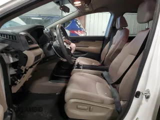 2018 Honda Odyssey LX with VIN 5FNRL6H26JB026483, listed as a Copart auction lot 43139325 with 45,364 mi miles and Clean Title. Bid and sale history available at carsss.com. Image 7.