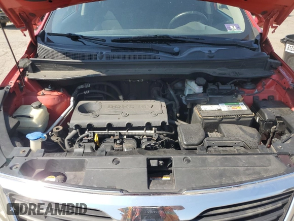 2011 Kia Sportage EX with VIN KNDPCCA27B7079569, listed as a Copart auction lot 62072015 with 156,569 mi miles and Salvage title. Bid and sale history available at DreamBid. Image 12.