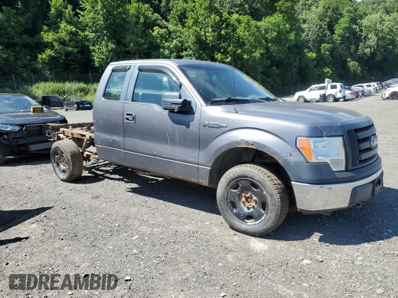 2010 Ford F-150 XL with VIN 1FTEX1EW2AFC03541, listed as a Copart auction lot 65168785 with 131,158 mi miles and Clean title. Bid and sale history available at DreamBid. Image 4.