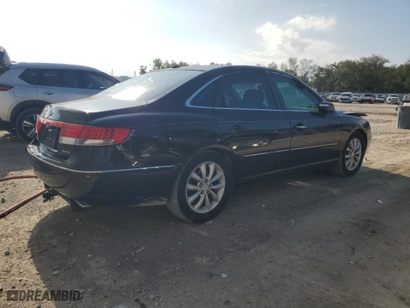 2008 Hyundai Azera Limited with VIN KMHFC46F18A310096, listed as a Copart auction lot 84622264 with 65,139 mi miles and Non Repairable. Bid and sale history available at carsss.com. Image 3.