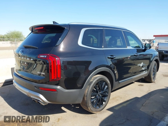 2021 Kia Telluride SX z VIN 5XYP5DHC3MG120493, wystawiony jako IAAI lot #42593819 z przebiegiem 38 073 mil mil oraz . Historia ofert i sprzedaży dostępna na DreamBid. Obrazek 4.