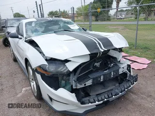 2018 Ford Mustang EcoBoost with VIN 1FA6P8TH3J5180347, listed as a IAAI auction lot 42205290 with 79,244 mi miles and . Bid and sale history available at DreamBid. Image 1.