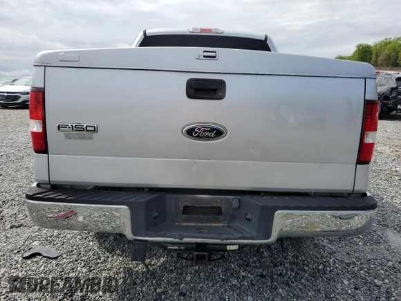2005 Ford F-150 XLT with VIN 1FTRW12WX5FA79128, listed as a Copart auction lot 51963585 with 169,045 mi miles and Salvage Title. Bid and sale history available at carsss.com. Image 6.
