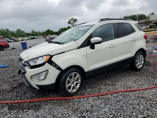 2021 Ford EcoSport SE z VIN MAJ3S2GE1MC439772, wystawiony jako Copart lot #54047335 z przebiegiem 61 873 mil mil oraz Szkoda całkowita • Salvage title. Historia ofert i sprzedaży dostępna na DreamBid. Obrazek 1.