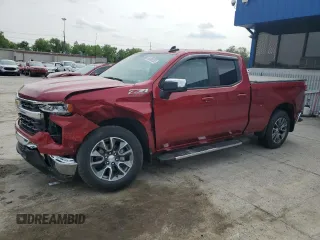 2023 Chevrolet Silverado 1500 LT z VIN 1GCRDDED3PZ272840, wystawiony jako Copart lot #60309255 z przebiegiem 15 161 mil mil oraz Szkoda całkowita • Salvage title. Historia ofert i sprzedaży dostępna na DreamBid. Obrazek 1.