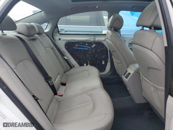 2016 Hyundai Sonata Hybrid Limited with VIN KMHE34L17GA033733, listed as a Copart auction lot 50997385 with 144,729 mi miles and Salvage Title. Bid and sale history available at carsss.com. Image 10.