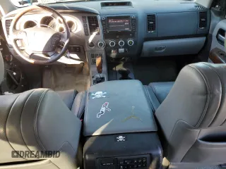 2010 Toyota Sequoia Platinum with VIN 5TDDY5G16AS031497, listed as a Copart auction lot 48142095 with 92,540 mi miles and Salvage Title. Bid and sale history available at carsss.com. Image 8.