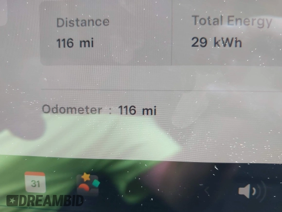 2025 Tesla Model 3 Long Range z VIN 5YJ3E1EAXSF929042, wystawiony jako IAAI lot #41929594 z przebiegiem 116 mil mil oraz . Historia ofert i sprzedaży dostępna na DreamBid. Obrazek 15.