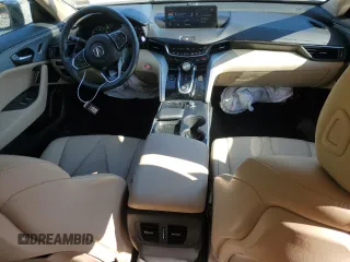 2021 Acura TLX Technology with VIN 19UUB5F48MA006715, listed as a Copart auction lot 49398855 with 47,730 mi miles and Salvage title. Bid and sale history available at DreamBid. Image 8.
