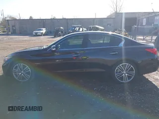 2014 Infiniti Q50 Premium with VIN JN1AV7AR7EM700161, listed as a IAAI auction lot 41973223 with 218,288 mi miles and . Bid and sale history available at carsss.com. Image 14.