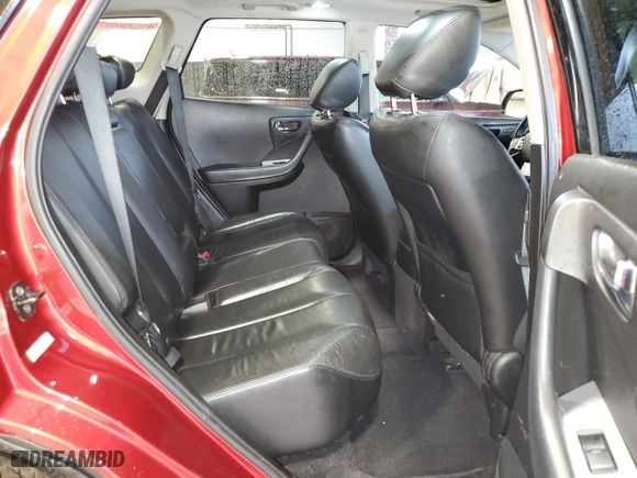 2007 Nissan Murano SL with VIN JN8AZ08W17W659767, listed as a Copart auction lot 50869845 with 159,409 mi miles and Salvage Title. Bid and sale history available at carsss.com. Image 10.