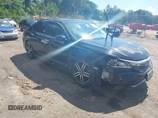 2016 Honda Accord Sport z VIN 1HGCR2F51GA169273, wystawiony jako IAAI lot #42364872 z przebiegiem 169 946 mil mil oraz . Historia ofert i sprzedaży dostępna na DreamBid. Obrazek 1.