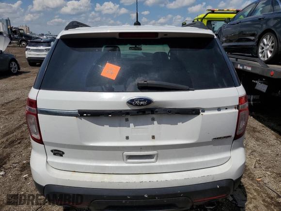 2013 Ford Explorer с VIN 1FM5K7B83DGA49553, выставлен на аукционе Copart как лот 61458975 с пробегом Не указан миль и Списание • Salvage title. История ставок и продаж доступна на DreamBid. Изображение 6.