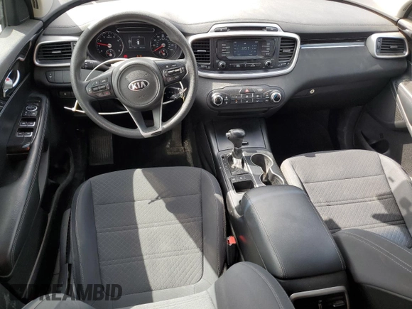 2018 Kia Sorento LX V6 with VIN 5XYPGDA53JG391720, listed as a Copart auction lot 51738865 with 58,610 mi miles and Salvage Title. Bid and sale history available at carsss.com. Image 8.