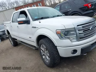 2014 Ford F-150 XL with VIN 1FTFW1ET0EFB74818, listed as a IAAI auction lot 41716068 with 120,436 mi miles. Bid and sale history available at carsss.com. Image 1.