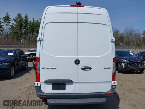 2019 Mercedes-Benz Sprinter Cargo with VIN WD3PF0CD4KT003734, listed as a IAAI auction lot 41992890 with 68,378 mi miles. Bid and sale history available at carsss.com. Image 16.