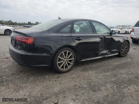 2016 Audi A6 3.0T Premium Plus with VIN WAUFGAFC6GN015092, listed as a Copart auction lot 52959565 with 94,311 mi miles and Salvage Title. Bid and sale history available at carsss.com. Image 3.
