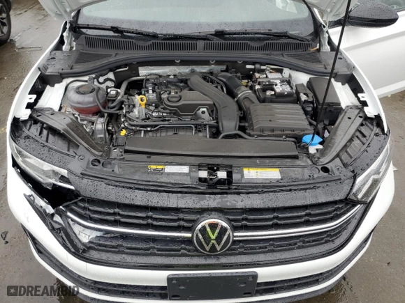 2024 Volkswagen Jetta Sport with VIN 3VWBM7BUXRM041829, listed as a Copart auction lot 44043835 with 4,920 mi miles and Salvage Title. Bid and sale history available at carsss.com. Image 11.