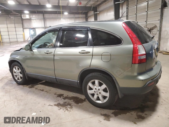 2008 Honda CR-V EX-L with VIN JHLRE48758C023062, listed as a Copart auction lot 53842525 with 192,014 mi miles and Salvage Title. Bid and sale history available at carsss.com. Image 2.