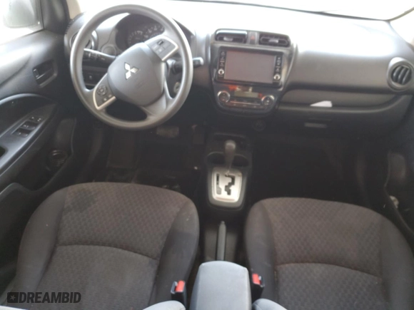 2020 Mitsubishi Mirage ES with VIN ML32A3HJ3LH005643, listed as a Copart auction lot 49290805 with 0 mi miles and Salvage Title. Bid and sale history available at carsss.com. Image 8.
