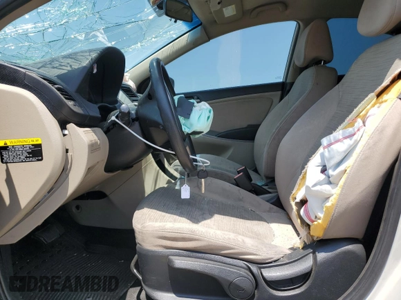 2016 Hyundai Accent SE with VIN KMHCT4AE5GU143899, listed as a Copart auction lot 53070955 with 147,365 mi miles and Salvage Title. Bid and sale history available at DreamBid. Image 7.