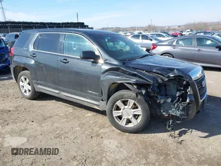 2010 GMC Terrain SLE-1 with VIN 2CTFLCEWXA6372300, listed as a IAAI auction lot 41653184 with 206,005 mi miles. Bid and sale history available at carsss.com. Image 1.