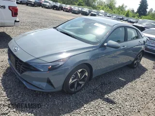2023 Hyundai Elantra SEL with VIN KMHLS4AG6PU435436, listed as a Copart auction lot 57599085 with 9,719 mi miles and Salvage title. Bid and sale history available at DreamBid. Image 1.