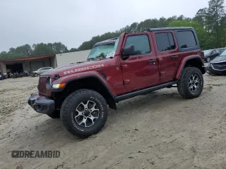 2021 Jeep Wrangler Unlimited Rubicon с VIN 1C4HJXFN7MW611674, выставлен на аукционе Copart как лот 58065585 с пробегом 33 064 миль миль и Списание • Salvage title. История ставок и продаж доступна на DreamBid. Изображение 1.