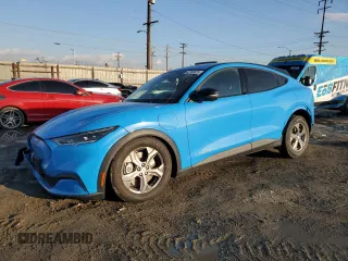 2023 Ford Mustang Mach-E Select with VIN 3FMTK1RM0PMA41668, listed as a Copart auction lot 42788025 with 24,090 mi miles and Salvage Title. Bid and sale history available at DreamBid. Image 1.