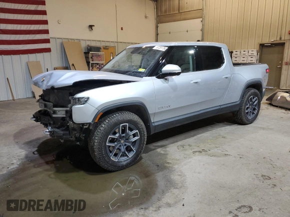 2024 Rivian R1T Adventure z VIN 7FCTGCAA0RN030370, wystawiony jako Copart lot #87251784 z przebiegiem 11 549 mil mil oraz Szkody całkowita. Historia ofert i sprzedaży dostępna na DreamBid. Obrazek 1.